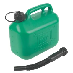 Hilka Pro-Craft Plastic Fuel Can Green 5Ltr