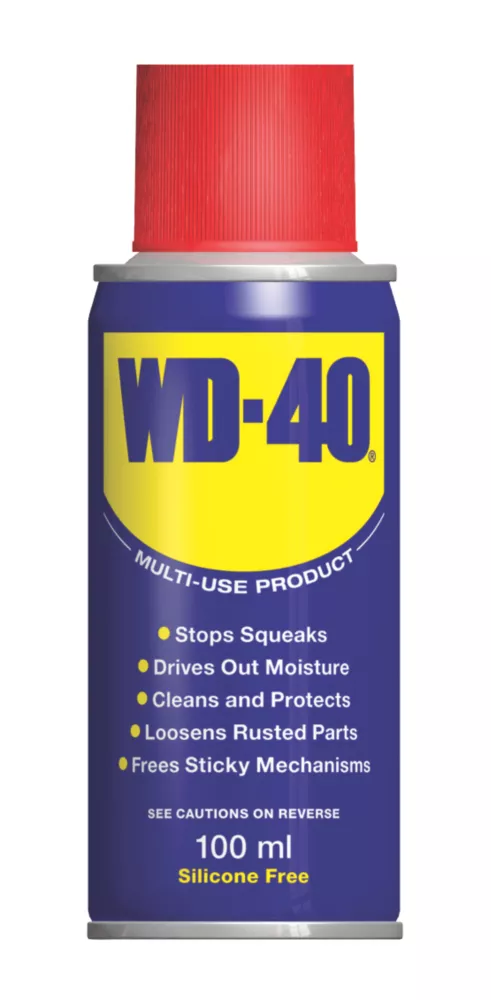 WD-40 Pocket-Size Aerosol Lubricant 100ml 1 WD-40 Pocket-Size Aerosol Lubricant 100ml