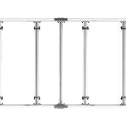 Van Guard Volkswagen Transporter T5 2002 - 2015 Roof Rack - 7-bar ULTIRack+ L1 H1 Twin Door -Maypole Shop 914PH A2