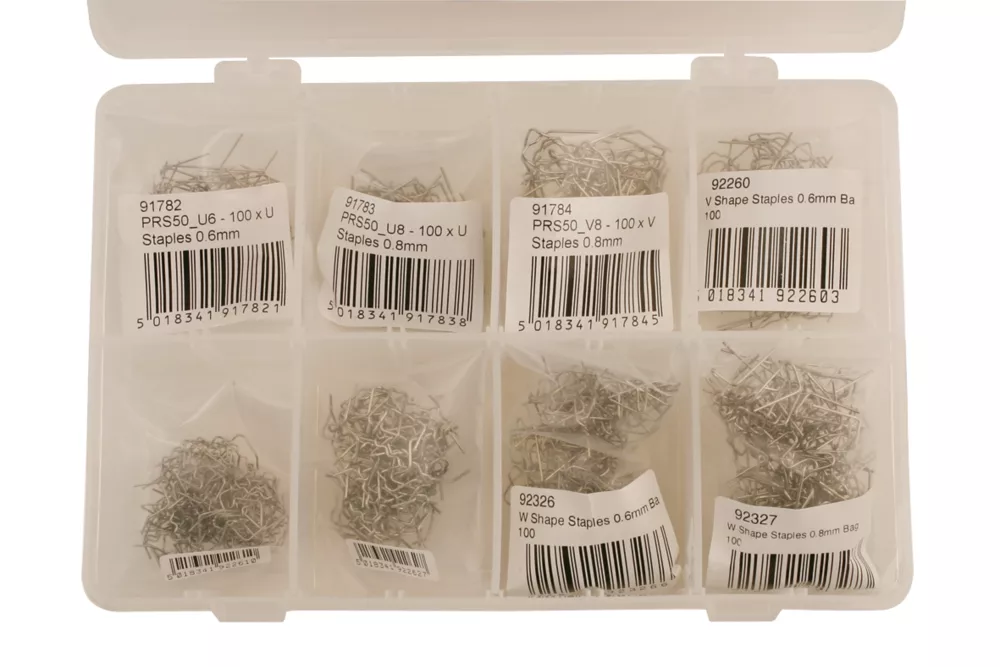 PowerTec Assorted Plastic Repair Staples 800 Pieces 3 PowerTec Assorted Plastic Repair Staples 800 Pieces - Image 3