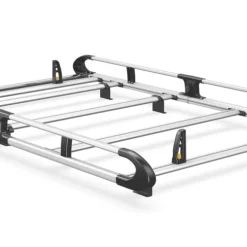 Van Guard Renault Trafic 2014 On Roof Rack - 5-bar ULTIRack+ L1 H2 Twin Door