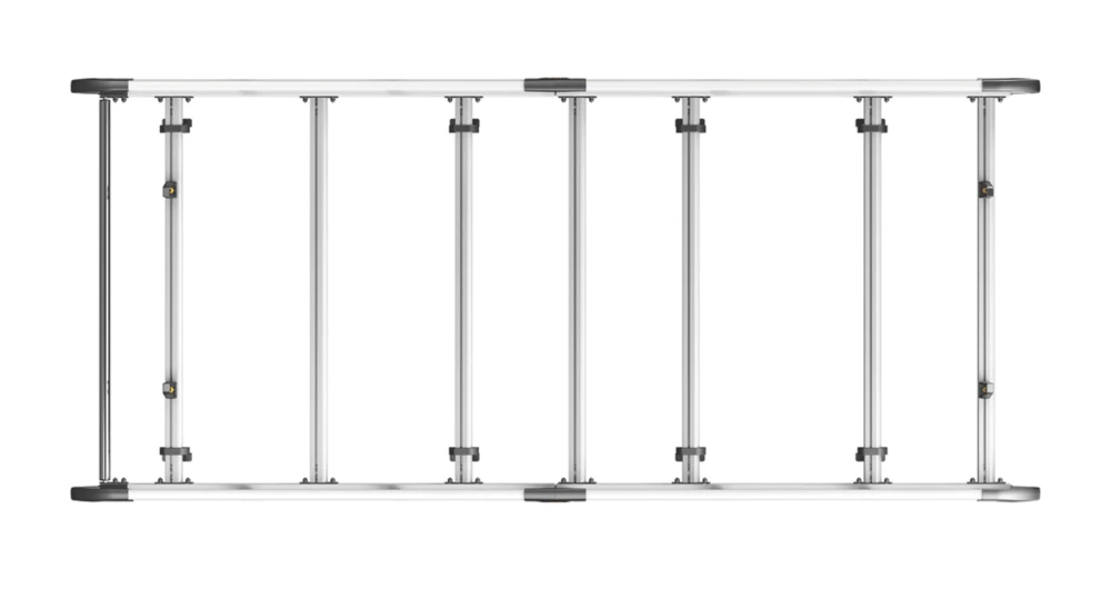 Van Guard Volkswagen Transporter T6 2015 On Roof Rack - 7-bar ULTIRack+ L2 H1 Tailgate 3 Van Guard Volkswagen Transporter T6 2015 On Roof Rack - 7-bar ULTIRack+ L2 H1 Tailgate - Image 3