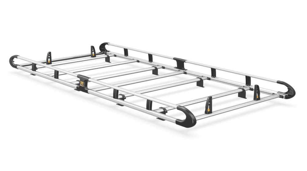 Van Guard Volkswagen Transporter T6 2015 On Roof Rack - 7-bar ULTIRack+ L2 H1 Tailgate 1 Van Guard Volkswagen Transporter T6 2015 On Roof Rack - 7-bar ULTIRack+ L2 H1 Tailgate