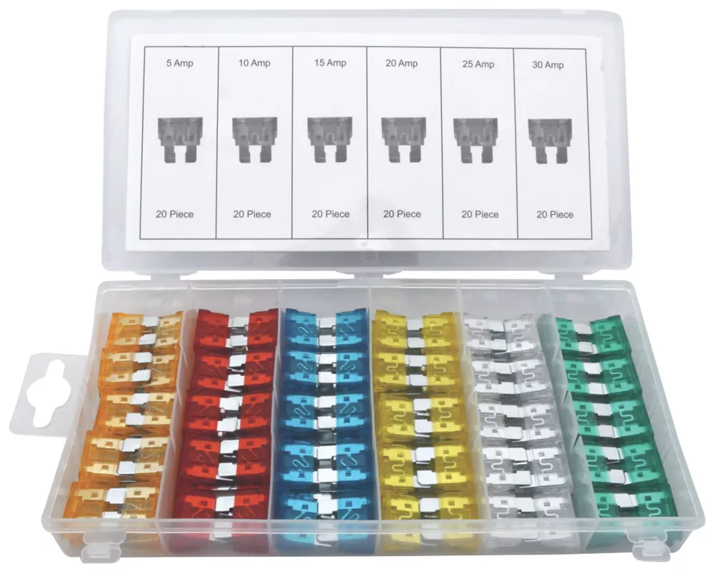 Hilka Pro-Craft Car/Caravan Fuse Set 120 Pieces 2 Hilka Pro-Craft Car/Caravan Fuse Set 120 Pieces - Image 2
