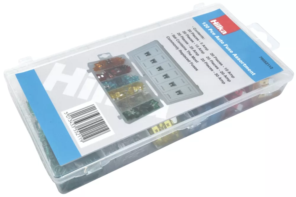 Hilka Pro-Craft Car/Caravan Fuse Set 120 Pieces 4 Hilka Pro-Craft Car/Caravan Fuse Set 120 Pieces - Image 4