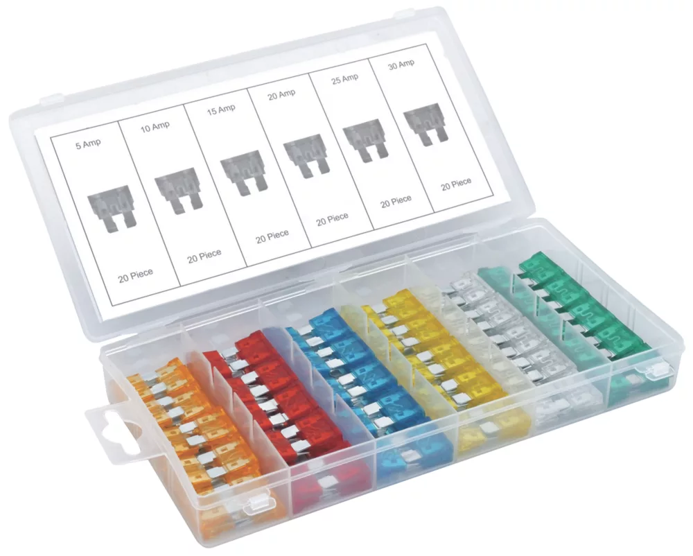 Hilka Pro-Craft Car/Caravan Fuse Set 120 Pieces 1 Hilka Pro-Craft Car/Caravan Fuse Set 120 Pieces