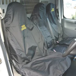 Van Guard Universal Single & Double-Seat Covers Black 2 Pcs